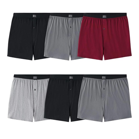Fruit of the Loom Men's Tag-Free Knit Boxer Shorts Sz S - Picture 1 of 6